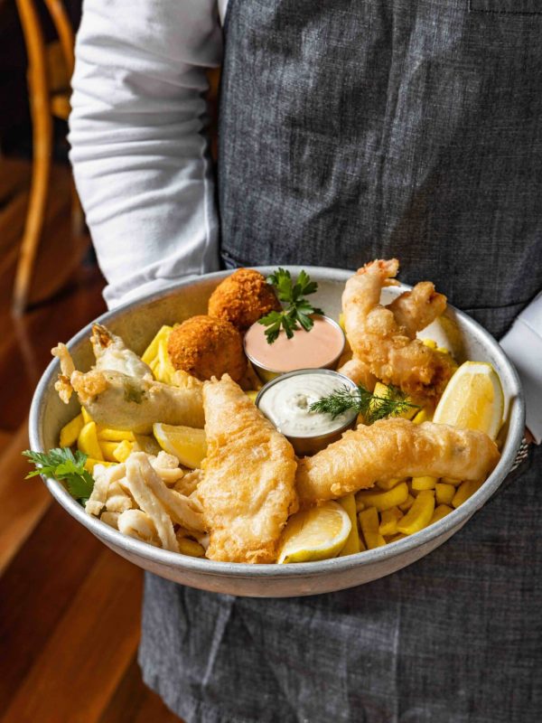 Fritto Misto Seafood Platter at love fish in Sydney