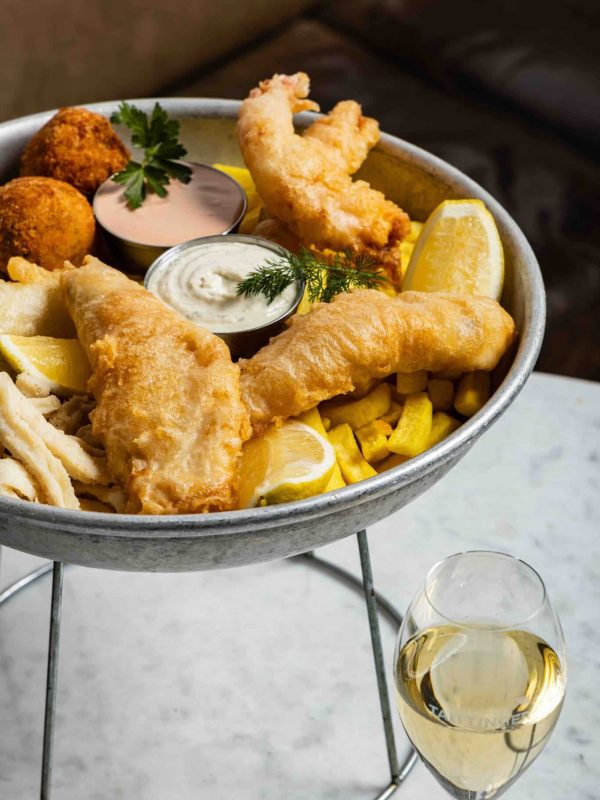 Fritto Misto Seafood Platter at love fish in Sydney